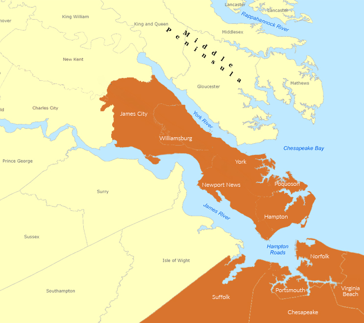 Hampton Roads Virginia